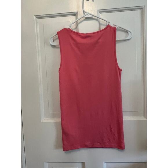 NWT J.Crew Bubblegum Pink Tank Top Women's XXS 100% Cotton Basic Tank Barbie - Picture 2 of 12